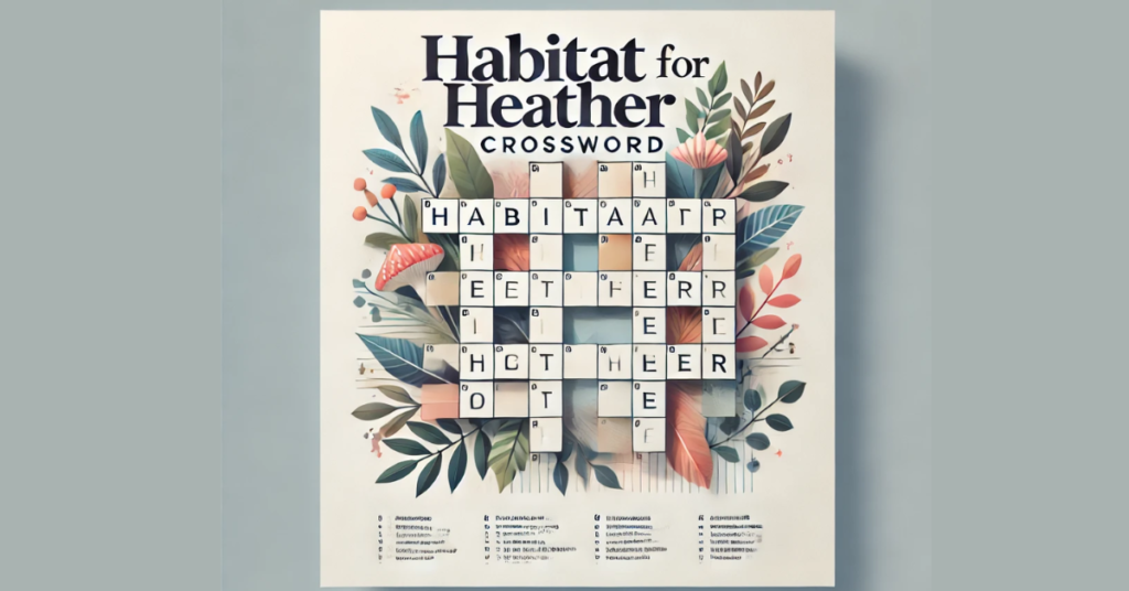 HABITAT FOR HEATHER CROSSWORD